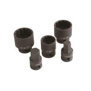 Hub Nut Socket Set - VAG - 5 Piece