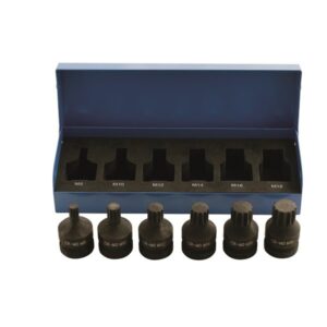 Impact Spline Bit Set - 6 Piece