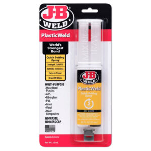 J-B Weld Plastic Weld Epoxy Syringe