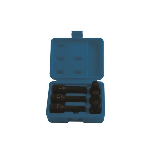 Spline Bit Set - 6 Piece