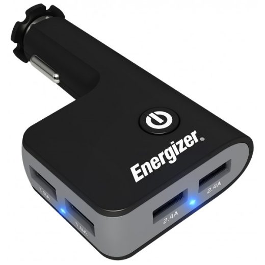 Quad USB Charger - 12V - 1A & 2.4A