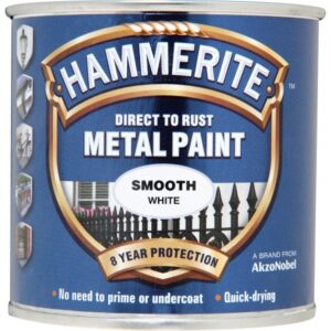 Direct To Rust Metal Paint - Smooth White - 250ml