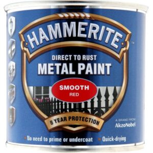 Direct To Rust Metal Paint - Smooth Red- 250ml