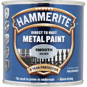 Direct To Rust Metal Paint - Smooth Silver - 250ml