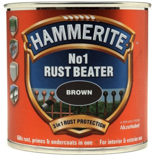 Hammerite No.1 Rust Beater Dark Brown - 250ml