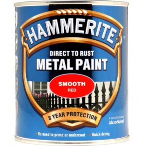 Direct To Rust Metal Paint - Smooth Red - 750ml