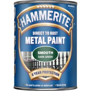 Direct To Rust Metal Paint - Smooth Dark Green - 750ml