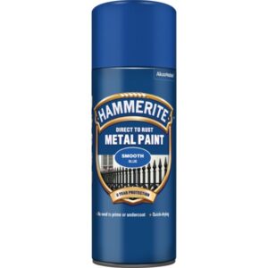 Hammerite Direct To Rust Metal Paint - Smooth Blue - 400ml