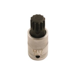 Spline Bit Socket - M17 - 1/2in. Drive