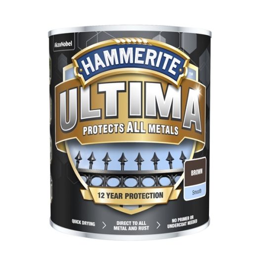 Direct to rust metal paint - Smooth Brown