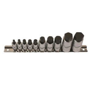 Hex Bit Set - 10 Piece