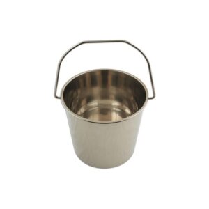 Laser Stainless Steel Bucket - 12 Litre