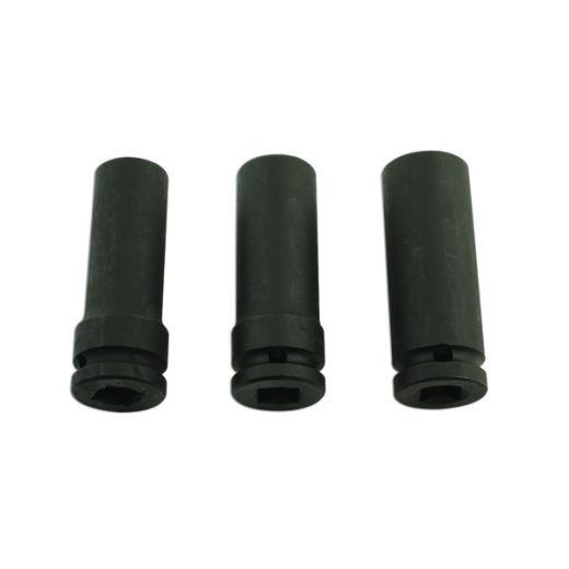 Damaged Wheel Nut Remover - 1/2in. Drive - 3 Piece