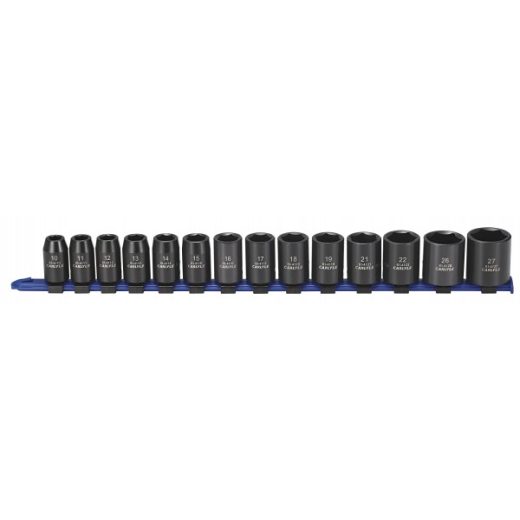 Impact Socket Set - Metric - 1/2in. Dr - 14 Piece