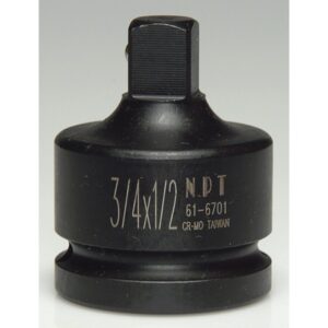 Socket Adapter/Impact - 3/4in. Female x 1/2in. Male - 36 mm Long