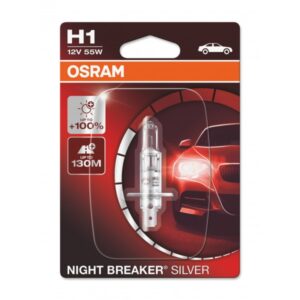 Performance Bulbs -  H1 Up To +100% More Brightness - (448) P14.5 - Halogen - NIGHT BREAKER SILVER