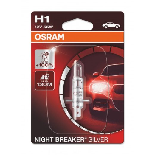 Performance Bulbs - H1 Up To +100% More Brightness - (448) P14.5 - Halogen - NIGHT BREAKER SILVER