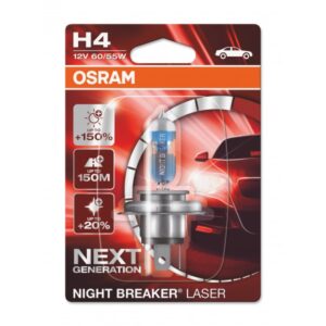 Performance Bulbs - H4 up to +150% More Brightness - (472) P43t - Halogen - NIGHT BREAKER LASER