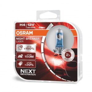 Performance Bulbs - H4 up to +150% More Brightness - (472) P43t - Halogen - NIGHT BREAKER LASER