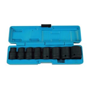 Impact Socket Set - 1/2in.D - 8 Piece