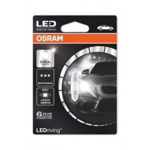 LED Performance Bulb - (239) Cool White 6000k 12V  SV8.5-8 - LEDriving