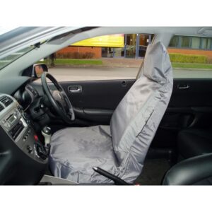 Car Seat Cover Waterproof - Front Single - Grey