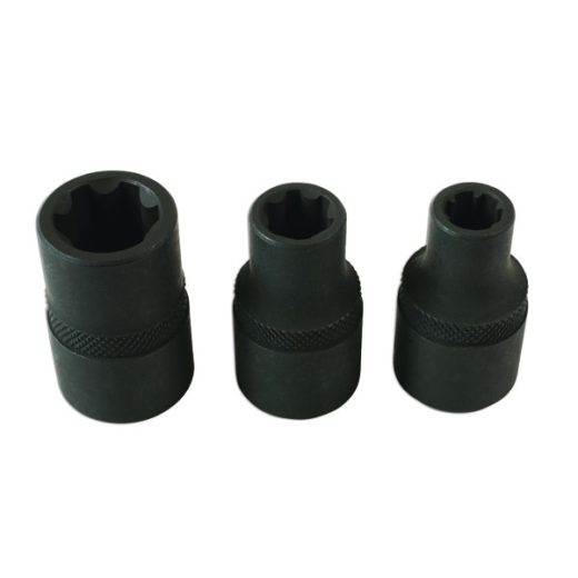 Ribe Profile Socket Set - 3 Piece