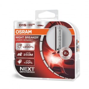 H.I.D Performance Bulb - D1S up to +200% More Light 35W 85V PK32d-2 - NIGHT BREAKER LASER