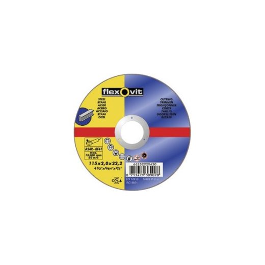 Cutting Disc - Flat - 115mm x 2.0mm