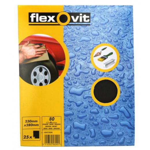 Wet & Dry Paper - P80 - Pack Of 25