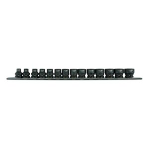 Stubby Impact Socket Set - 3/8in.D  - 14pc