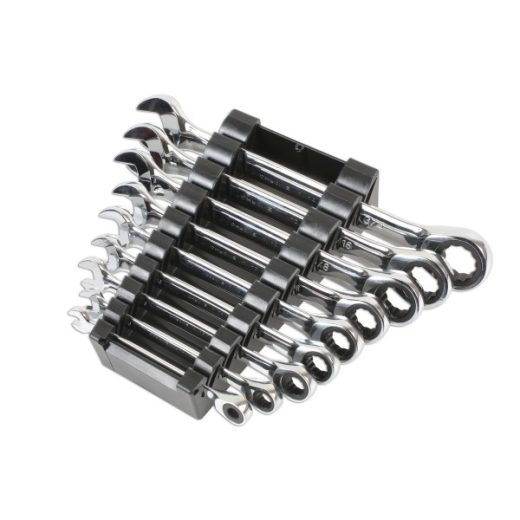 Ratchet Ring Spanner Set