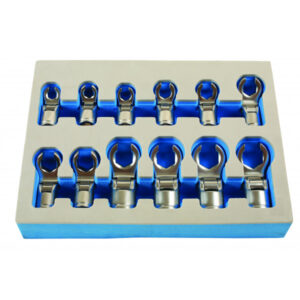 Flexible Crows Foot Wrench Set - 3/8in. Drive - 12pc