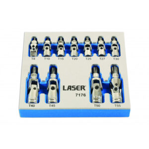 Star Bit Set - Tamperproof/Universal Joint - 11pc