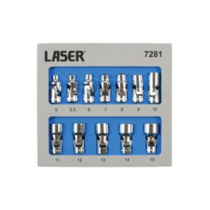 Universal Joint Socket Set - 1/4in.