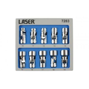 Universal Joint Socket Set - 3/8in.