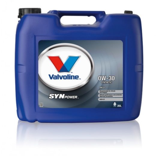 Valvoline Synpower Env C2 0W30 - 20 Litre