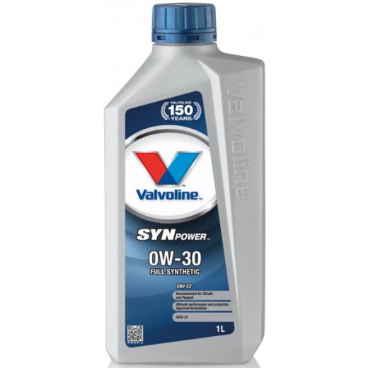 Valvoline Synpower Env C2 0W30 - 1 Litre