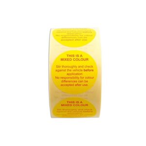 Paint Disc Label - Pack Of 1000