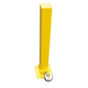 Fold Down Security Parking Post & Bolts