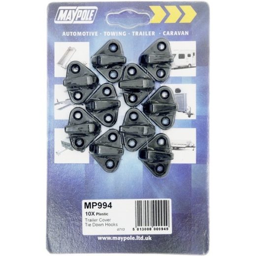 Trailer Cover Plastic Tie Down Hooks