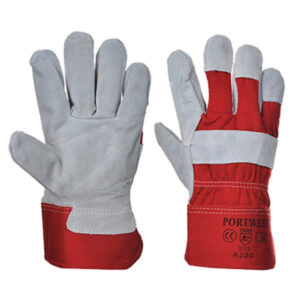 Premium Chrome Rigger Gloves - Red - Pack of 12
