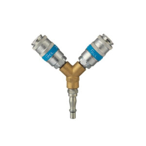 Airflow Twin Coupling to Standard Adaptor