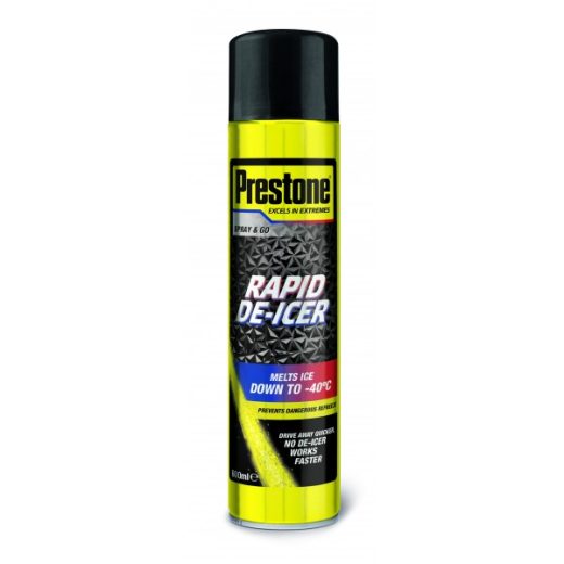 Prestone Rapid De-Icer Aerosol - 600ml