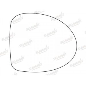 Mirror Glass Replacement - (Blind Spot) OEM Style With Heated Base Plate