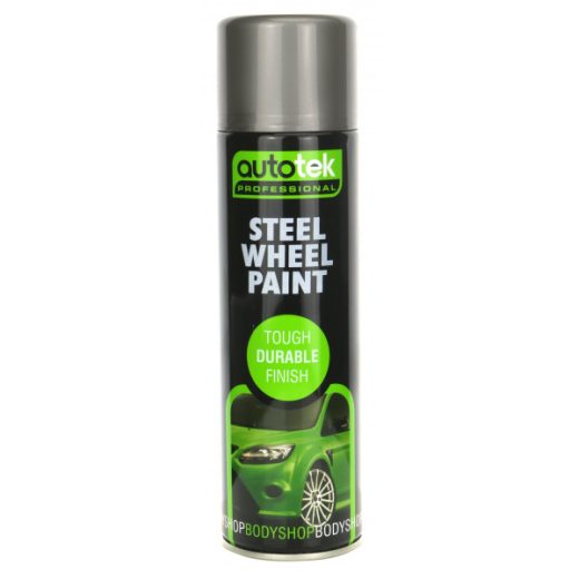Autotek Wheel Paint - Steel - 500ml