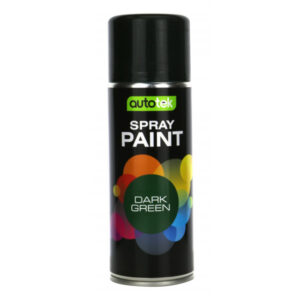 Autotek Aerosol Paint - Gloss Dark Green - 400ml