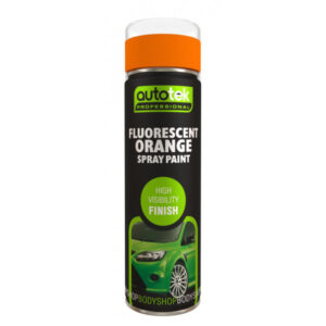 Autotek Aerosol Paint - Fluorescent Orange - 500ml