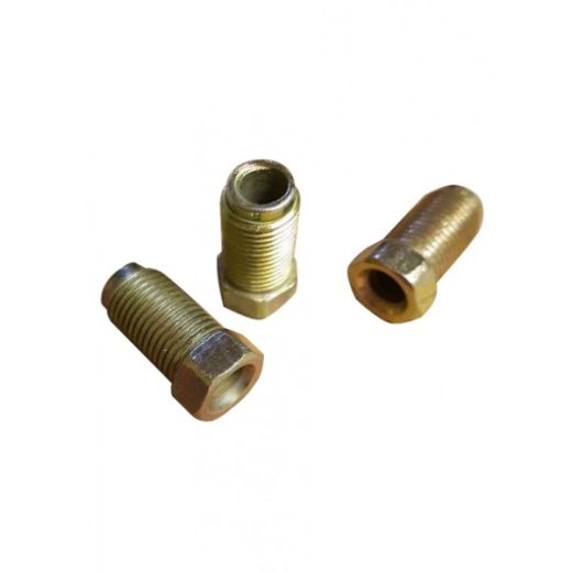 Male Brake Pipe Nuts (Unions) 10mm x 1mm Long - Pack of 50
