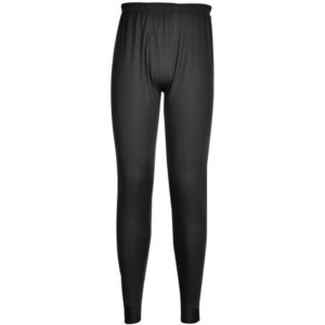 Thermal Base Layer Leggings - Black - Large